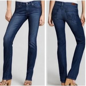 AG ADRIANO GOLDSCHMIED The Casablanca Slim Straight Jeans Women's Size 26R